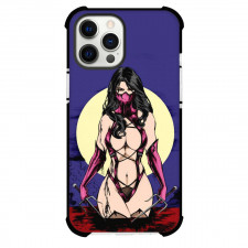 Mortal Kombat Mileena Phone Case For iPhone and Samsung Galaxy Devices - Mileena Comic Art
