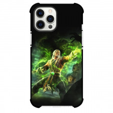 Mortal Kombat Shang Tsung Phone Case For iPhone and Samsung Galaxy Devices - Shang Tsung Fighting Pose Illustration