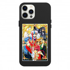 Magic Knight Rayearth Phone Case For iPhone Samsung Galaxy Pixel OnePlus Vivo Xiaomi Asus Sony Motorola Nokia - Magic Knight Rayearth 1994 Anime Art Sticker