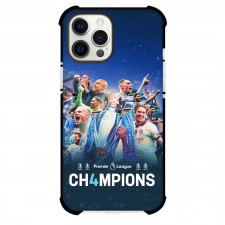 Manchester City F.C. Phone Case For iPhone Samsung Galaxy Pixel OnePlus Vivo Xiaomi Asus Sony Motorola Nokia - Manchester City 4th Premier League Champions Poster