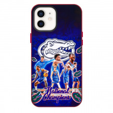 March Madness 2025 Men Tournament Florida Gators Men Basketball Team Phone Case For iPhone Samsung Galaxy Pixel OnePlus Vivo Xiaomi Asus Sony Motorola Nokia - The Gators Team On Blue Graphic Background