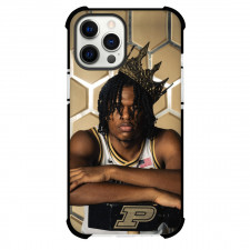 March Madness Men Tournament Purdue Boilermakers Gicarri Harris Phone Case For iPhone Samsung Galaxy Pixel OnePlus Vivo Xiaomi Asus Sony Motorola Nokia - Purdue Boilermakers Gicarri Harris Wearing Crown