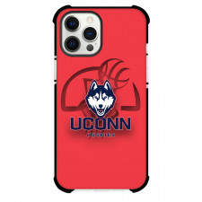 March Madness Men Tournament UConn Huskies Phone Case For iPhone Samsung Galaxy Pixel OnePlus Vivo Xiaomi Asus Sony Motorola Nokia - UConn Huskies Red Logo