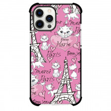Marie Phone Case For iPhone And Samsung Galaxy - Marie In Paris Pink Poster