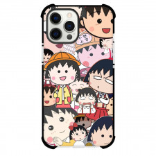 Chibi Maruko Chan Momoko Sakura Phone Case For iPhone Samsung Galaxy Pixel OnePlus Vivo Xiaomi Asus Sony Motorola Nokia - Momoko Sakura Collage Poster