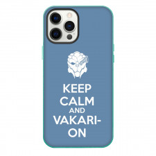 Mass Effect Phone Case For iPhone Samsung Galaxy Pixel OnePlus Vivo Xiaomi Asus Sony Motorola Nokia - Mass Effect Keep Calm And Vakari On Quote Poster