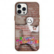 Meccha Chameleon Phone Case For iPhone Samsung Galaxy Pixel OnePlus Vivo Xiaomi Asus Sony Motorola Nokia - Meccha Chameleon Brick Wall Illusion Poster
