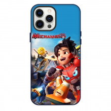 Mechamato Phone Case For iPhone Samsung Galaxy Pixel OnePlus Vivo Xiaomi Asus Sony Motorola Nokia - Characters Smiling Run Poster