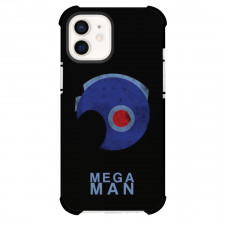 Mega Man Phone Case For iPhone And Samsung Galaxy Devices - Mega Man Minimalist Logo