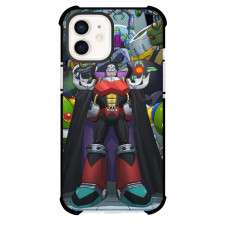 Mega Man Sigma Phone Case For iPhone And Samsung Galaxy Devices - Sigma With Villains Collage Anime
