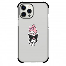 Sanrio Melody And Kuromi Phone Case For iPhone and Samsung Galaxy Devices - Melody And Kuromi Cute Sticker