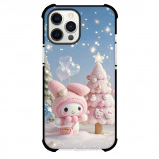 Sanrio Melody Phone Case For iPhone Samsung Galaxy Pixel OnePlus Vivo Xiaomi Asus Sony Motorola Nokia - Melody 3d Art Winter