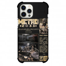 Metro 2033 Phone Case For iPhone Samsung Galaxy Pixel OnePlus Vivo Xiaomi Asus Sony Motorola Nokia - Metro 2033 Russian Edition Poster