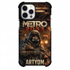 Metro 2033 Artyom Phone Case For iPhone Samsung Galaxy Pixel OnePlus Vivo Xiaomi Asus Sony Motorola Nokia - Metro 2033 Artyom In Tunnel Character Poster