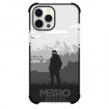 Metro Exodus Phone Case For iPhone Samsung Galaxy Pixel OnePlus Vivo Xiaomi Asus Sony Motorola Nokia - Metro Exodus Silhouette Sketch Art