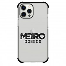 Metro Exodus Phone Case For iPhone Samsung Galaxy Pixel OnePlus Vivo Xiaomi Asus Sony Motorola Nokia - Metro Exodus Black Logo