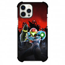 Metroid Samus Aran Case For iPhone Samsung Galaxy Pixel OnePlus Vivo Xiaomi Asus Sony Motorola Nokia - Samus Aran Getting Ready for Battle Pose