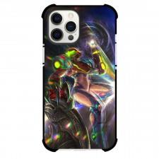 Metroid Samus Aran Case For iPhone Samsung Galaxy Pixel OnePlus Vivo Xiaomi Asus Sony Motorola Nokia - Samus Aran Holding a Crystal Ball Portrait