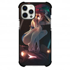 Metroid Zero Suit Samus Case For iPhone Samsung Galaxy Pixel OnePlus Vivo Xiaomi Asus Sony Motorola Nokia - Samus Aran Opening her Armor Portrait
