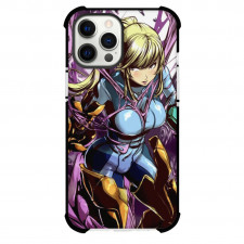 Metroid Zero Suit Samus Case For iPhone Samsung Galaxy Pixel OnePlus Vivo Xiaomi Asus Sony Motorola Nokia - Samus Aran Trap in Violet Web