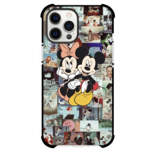 Mickey And Minnie Phone Case For iPhone and Samsung Galaxy Devices - Mickey And Minnie Collage Background