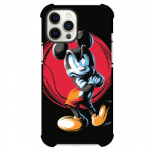 Mickey And Minnie Mickey Phone Case For iPhone and Samsung Galaxy Devices - Mickey Character Art Red Black