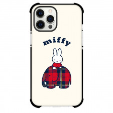 Miffy And Friends Phone Case For iPhone And Samsung Galaxy Devices - Miffy And Elephant On White Background