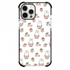 Miffy And Friends Phone Case For iPhone And Samsung Galaxy Devices - Miffy With Fruits Pattern