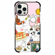 Miffy And Friends Phone Case For iPhone And Samsung Galaxy Devices - Miffy Pinky Collage