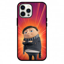 Minions Gru Phone Case For iPhone and Samsung Galaxy Devices - Young Gru Posture Portrait Movie Art