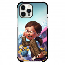 Minions Margo Phone Case For iPhone and Samsung Galaxy Devices - Margo Winking Side Portrait