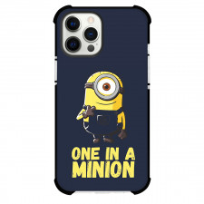 Minions Stuart Phone Case For iPhone and Samsung Galaxy Devices - Stuart One In A Minion Illustration