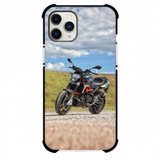 Motorbike Aprilia Phone Case For iPhone Samsung Galaxy Pixel OnePlus Vivo Xiaomi Asus Sony Motorola Nokia - Motorbike Aprilia Shiver 900 in A Sunny Day Poster