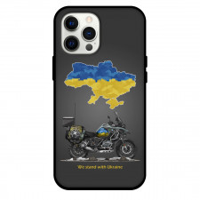 Motorbike BMW Phone Case For iPhone Samsung Galaxy Pixel OnePlus Vivo Xiaomi Asus Sony Motorola Nokia - Motorbike BMW R1250 GSA We Stand With Ukraine Poster