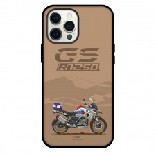 Motorbike BMW Phone Case For iPhone Samsung Galaxy Pixel OnePlus Vivo Xiaomi Asus Sony Motorola Nokia - Motorbike BMW R1250 GS On Gray Graphic Background