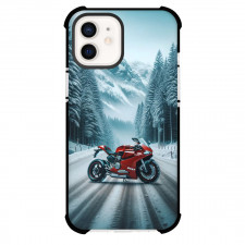 Motorbike Ducati Phone Case For iPhone Samsung Galaxy Pixel OnePlus Vivo Xiaomi Asus Sony Motorola Nokia - Motorbike Ducati Panigale On Snow Mountain Background