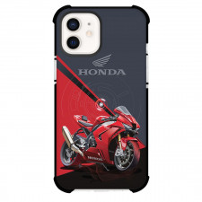 Motorbike Honda Phone Case For iPhone Samsung Galaxy Pixel OnePlus Vivo Xiaomi Asus Sony Motorola Nokia - Motorbike Honda CBR 1000RR Illustration Art Poster On Red Gray Background