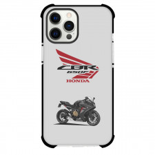 Motorbike Honda Phone Case For iPhone Samsung Galaxy Pixel OnePlus Vivo Xiaomi Asus Sony Motorola Nokia - Motorbike Honda CBR 650F Illustration Art On Gray Background