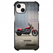 Motorbike Indian Phone Case For iPhone Samsung Galaxy Pixel OnePlus Vivo Xiaomi Asus Sony Motorola Nokia - Motorbike Indian Chief Dark Horse Frais Red Color Poster
