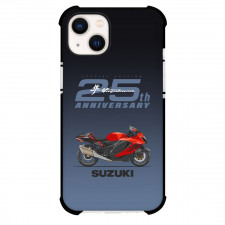Motorbike Suzuki Phone Case For iPhone Samsung Galaxy Pixel OnePlus Vivo Xiaomi Asus Sony Motorola Nokia - Motorbike Suzuki Hayabusa 25th Anniversary Edition Illustration Art