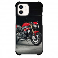 Motorbike Triumph Phone Case For iPhone Samsung Galaxy Pixel OnePlus Vivo Xiaomi Asus Sony Motorola Nokia - Motorbike Triumph Speed Triple 1200 Red Color Poster