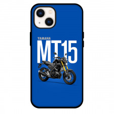 Motorbike Yamaha Phone Case For iPhone Samsung Galaxy Pixel OnePlus Vivo Xiaomi Asus Sony Motorola Nokia - Motorbike Yamaha MT 15 On Blue Background