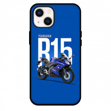 Motorbike Yamaha Phone Case For iPhone Samsung Galaxy Pixel OnePlus Vivo Xiaomi Asus Sony Motorola Nokia - Motorbike Yamaha R15 V3 On Blue Background