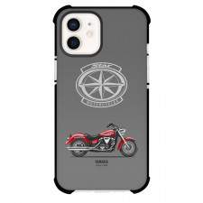 Motorbike Yamaha Phone Case For iPhone Samsung Galaxy Pixel OnePlus Vivo Xiaomi Asus Sony Motorola Nokia - Motorbike Yamaha V-Star 1300 On Gray Background