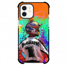 Motocross Jeremy McGrath Phone Case For iPhone Samsung Galaxy Pixel OnePlus Vivo Xiaomi Asus Sony Motorola Nokia - Motocross Jeremy McGrath Standing Back Illustration Art