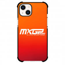 Motocross Phone Case For iPhone Samsung Galaxy Pixel OnePlus Vivo Xiaomi Asus Sony Motorola Nokia - Motocross MXGP2020 Logo On Orange Background