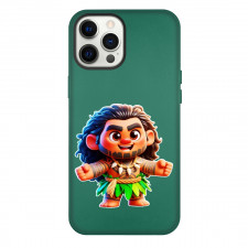 Moana Maui Case For iPhone Samsung Galaxy Pixel OnePlus Vivo Xiaomi Asus Sony Motorola Nokia - Maui Spreading his Arms Chibi Sticker Art