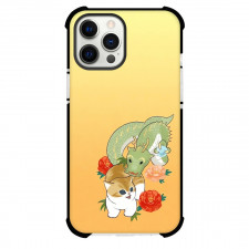 Mofusand Phone Case For iPhone Samsung Galaxy Pixel OnePlus Vivo Xiaomi Asus Sony Motorola Nokia - Cat And Dragon Portrait
