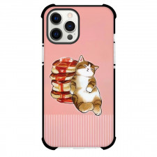 Mofusand Phone Case For iPhone Samsung Galaxy Pixel OnePlus Vivo Xiaomi Asus Sony Motorola Nokia - Dessert Cat Sleeping Portrait