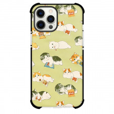 Mofusand Phone Case For iPhone Samsung Galaxy Pixel OnePlus Vivo Xiaomi Asus Sony Motorola Nokia - Snack Cat Pattern Art